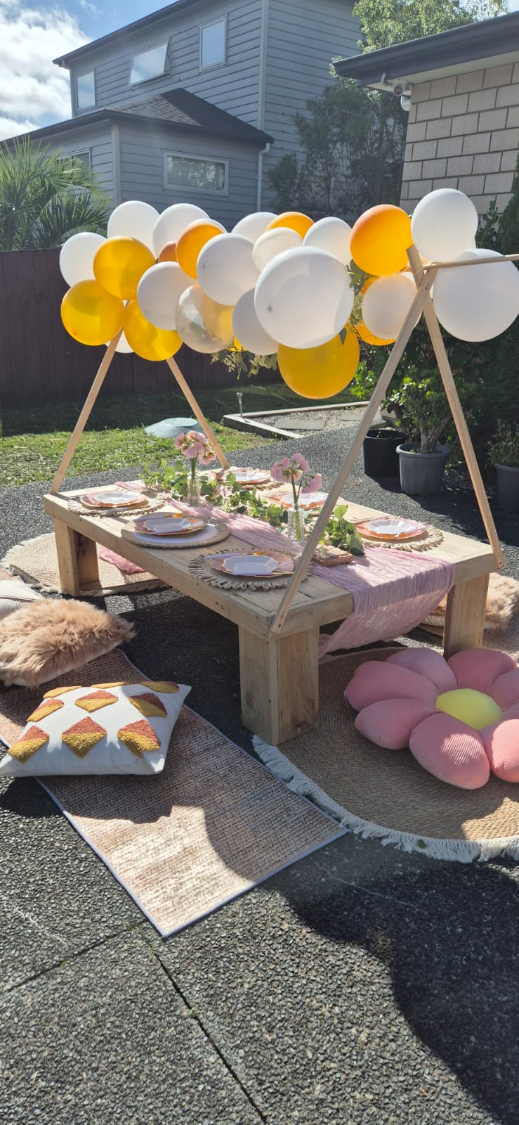 Pink Table